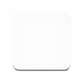 White Square Coaster