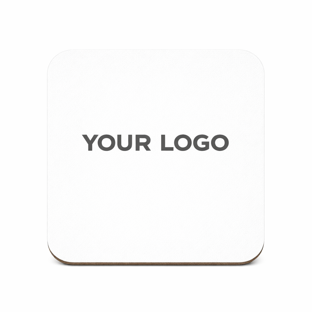 White Square Coaster