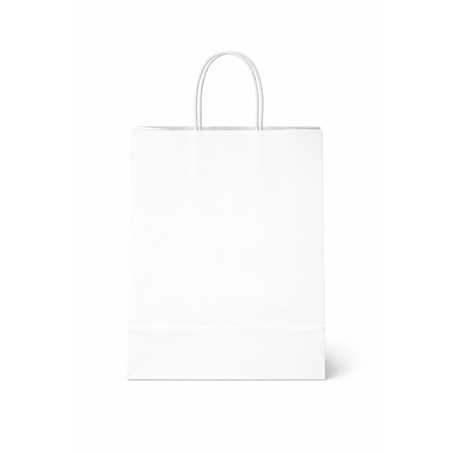 White Paper Shopping Bag